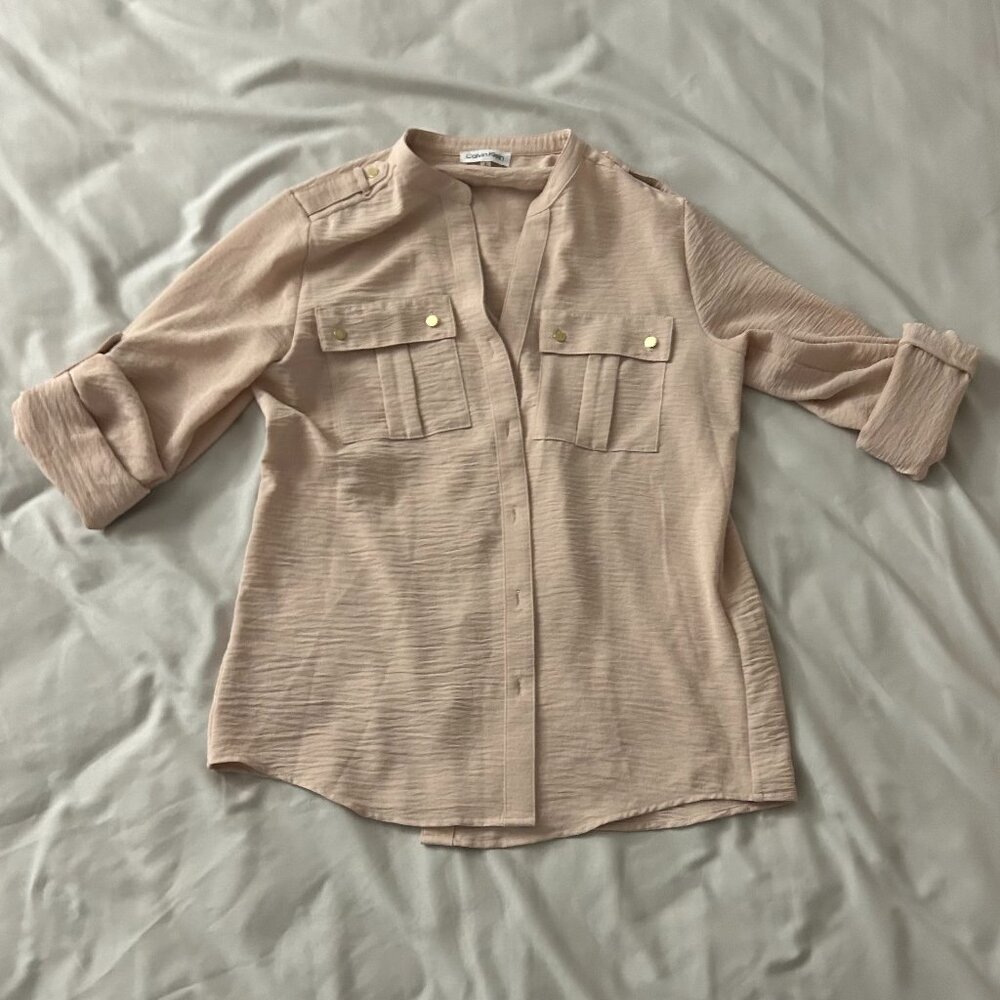 Calvin Klein Cream Blouse